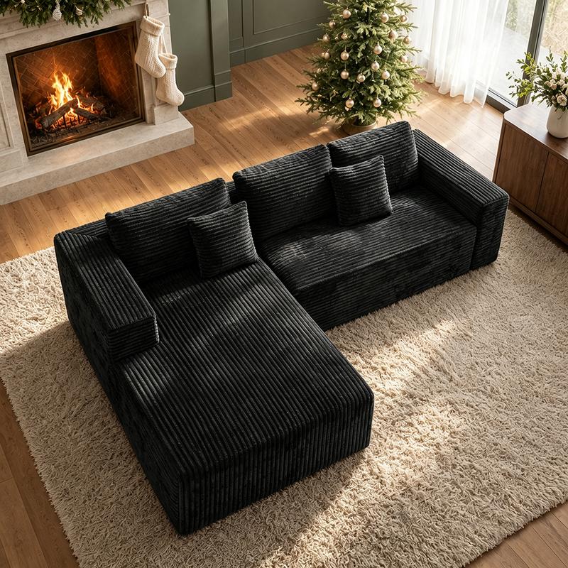 The Retreat — Modular L-Shaped Reclining Sectional