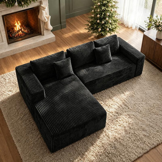 The Retreat — Modular L-Shaped Reclining Sectional